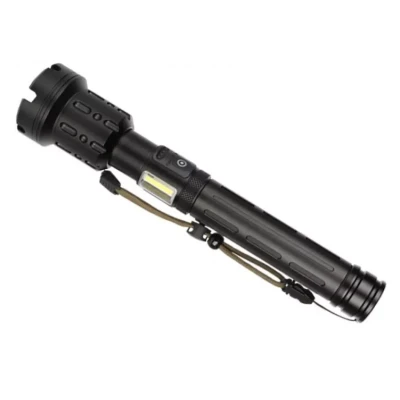Lanterna LED Profesionala zoom P517 P90 Incarcare USB rezistenta la apa