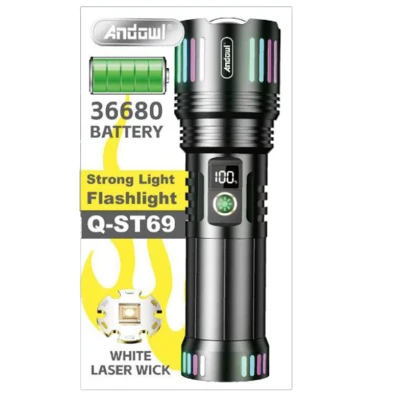 Lanterna LED puternica profesionala reincarcabila Andowl Q ST69