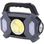 Lanterna LED reincarcabila cu panou solar maner si LED COB CERC