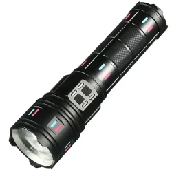 Lanterna Profesionala AK177 Incarcare Type C putere 60W indicator de incarcare cu 8 acumulatori