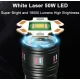 Lanterna Profesionala AK177 Incarcare Type C putere 60W indicator de incarcare cu 8 acumulatori