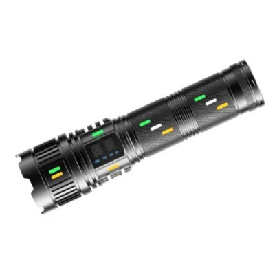 Lanterna profesionala CB G400Y din aluminiu resistenta la socuri cu led 300w 4 acumulatori 181350 incarcare USB