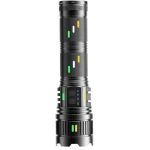 Lanterna profesionala CB G400Y din aluminiu resistenta la socuri cu led 300w 4 acumulatori 181350 incarcare USB