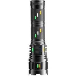 Lanterna profesionala CB G400Y din aluminiu resistenta la socuri cu led 300w 4 acumulatori 181350 incarcare USB