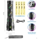 Lanterna profesionala CB G400Y din aluminiu resistenta la socuri cu led 300w 4 acumulatori 181350 incarcare USB