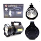 Lanterna Profesionala cu LED TD 6000A T6 de 30 W Acumulator Integrat Negru