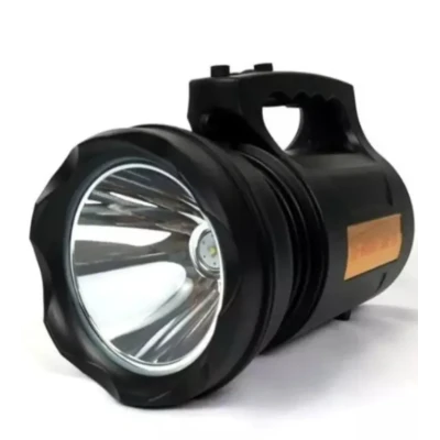 Lanterna Profesionala cu LED TD 6000A T6 de 30 W Acumulator Integrat Negru