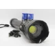 Lanterna profesionala tactica LED puternica de mana BL G206 P360 zoom