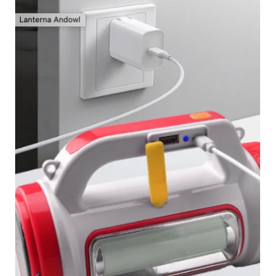 Lanterna puternica de mana 15W reincarcabila Andowl TL112