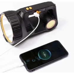Lanterna puternica de mana cu incarcare USB Andowl Q D919