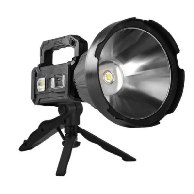 Lanterna puternica de mana LED P90 cu trepied W5111