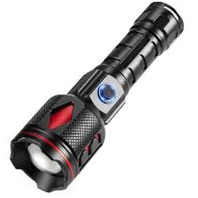 Lanterna puternica de mana ROMB LASER WICK 5800 lumeni si incarcare USB