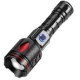 Lanterna puternica de mana ROMB LASER WICK 5800 lumeni si incarcare USB