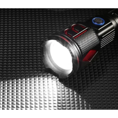 Lanterna puternica de mana ROMB LASER WICK 5800 lumeni si incarcare USB