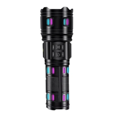 Lanterna puternica de mana ZSH AK178 cu filtre colorate