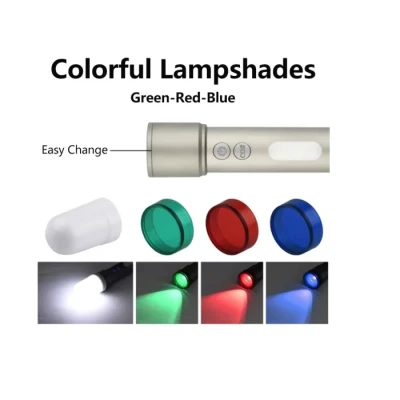 Lanterna Reincarcabila LED Lentile Color 1000LM Andowl QD500