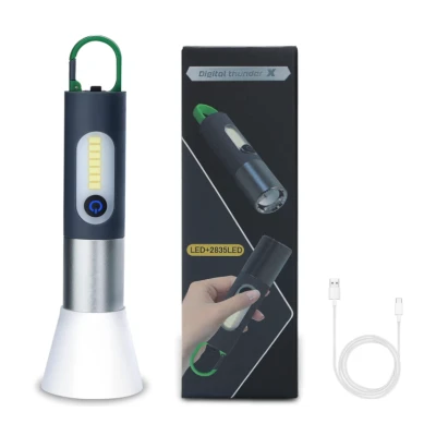 Lanterna reincarcabila prin USB Digital Thunder XST 836