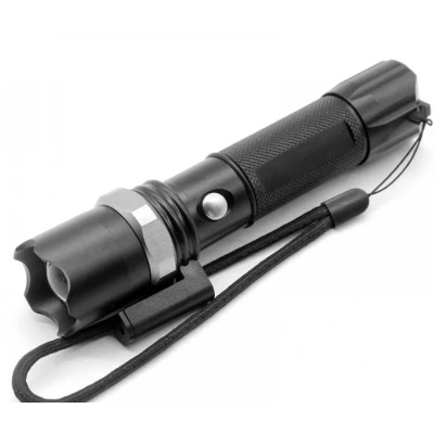 Lanterna SWAT led acumulator 4800 mAh rezistenta socuri si apa XL