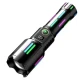 Lanterna tactica profesionala 6500lm KH W515 incarcare tip C 26650mah baterie