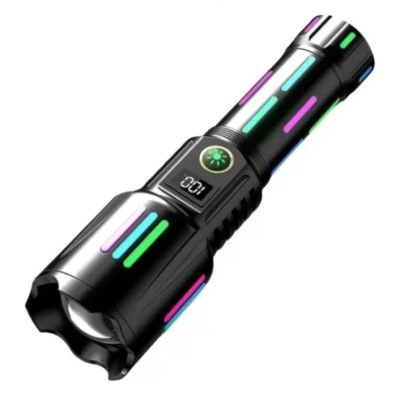 Lanterna tactica profesionala 6500lm RL W515 incarcare tip C 26650mah baterie