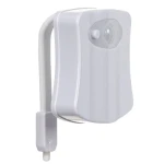 Led pentru vasul de toaleta cu senzor infrarosu de miscare si 8 lumini