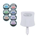 Led pentru vasul de toaleta cu senzor infrarosu de miscare si 8 lumini