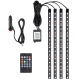 Lumini Ambientale RGB LED Cu Telecomanda Pentru Masina Q CD52