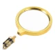 Lupa clasica cu maner 70 mm model dragon AURIU