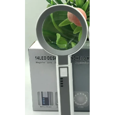 Lupa pliabila de birou DH100SC cu 24 leduri si incarcare USB