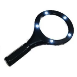 Lupa profesionala cu 5 led-uri si trei moduri de iluminare