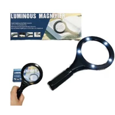 Lupa profesionala cu 5 leduri si trei moduri de iluminare