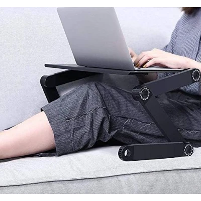 Masa laptop multifunctionala T8 cu ventilator