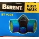 Masca de praf Bt 9304 cu filtru dublu