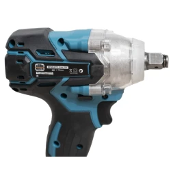 Masina de Insurubat cu Impact German Meister, cu 2 Acumulatori, 350Nm, 24V, 5Ah, Albastru