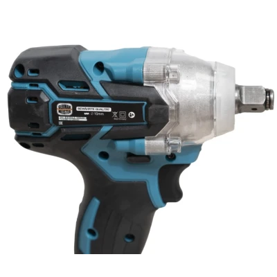 Masina de Insurubat cu Impact German Meister, cu 2 Acumulatori, 350Nm, 24V, 5Ah, Albastru