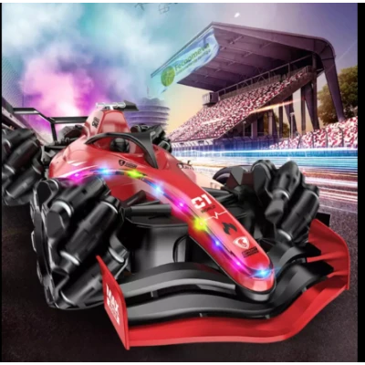 Masina de Jucarie cu Telecomanda F1 Din Plastic Andowl Q RC88 si spray abur