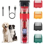 Masina de tuns electrica pentru animale Q LF880 cu 3 viteze lama ceramica