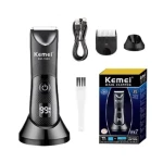 Masina de tuns Kemei KM 1840 de 6000 rpm cu stand incarcare