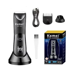 Masina de tuns Kemei KM 1840 de 6000 rpm cu stand incarcare