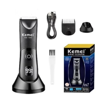 Masina de tuns Kemei KM 1840 de 6000 rpm cu stand incarcare