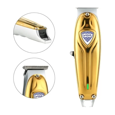Masina de tuns profesionala VGR V 188 lame inox 4 piepteni ajustare lungime