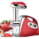 Masina electrica tocat carne MX713 de 3500W 3 site accesorii rosii functia revers motor cupru