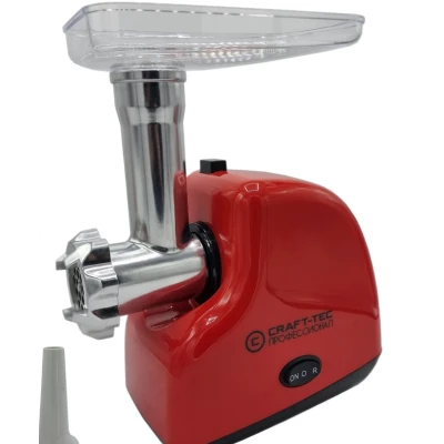Masina electrica tocat carne MX714 de 3000W 2 site accesorii rosii