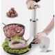 Masina manuala 2 in 1 pentru carnati si chiftele compacta usor de utilizat