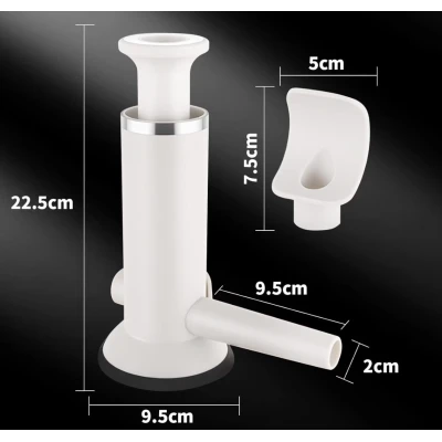 Masina manuala 2 in 1 pentru carnati si chiftele compacta usor de utilizat