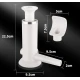 Masina manuala 2 in 1 pentru carnati si chiftele compacta usor de utilizat