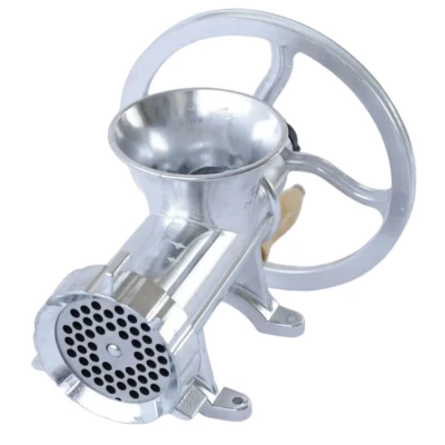 Masina tocat carne manuala nr 32 din aluminiu 3750g  Lider MX974
