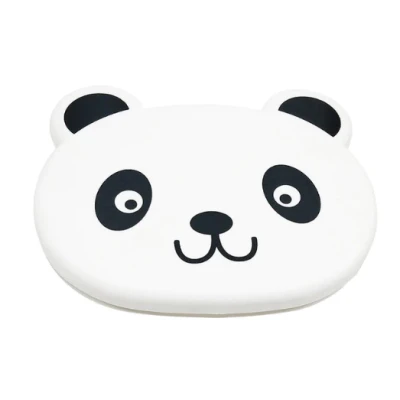 Masuta auto cu suport pahare pentru copii, 23.5 x 19 cm, Panda