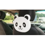 Masuta auto cu suport pahare pentru copii, 23.5 x 19 cm, Panda