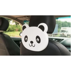 Masuta auto cu suport pahare pentru copii, 23.5 x 19 cm, Panda